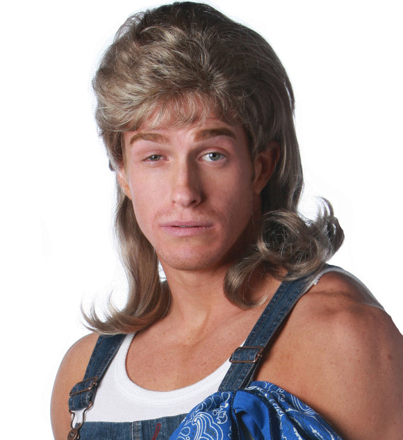 1990'S MULLET DELUXE WIG - 4 COLORS